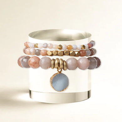 Lenny and Eva Gemstone Bracelets