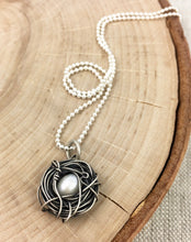 Vintage Pearl ~ Messy Nest Necklace