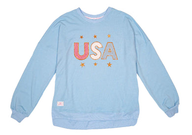 Simply Southern, USA Sparkle Sweatshirt