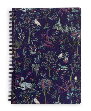 Vera Bradley Harry Potter Mini Notebook with Pocket Forbidden Forest