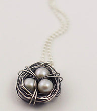 Vintage Pearl ~ Messy Nest Necklace