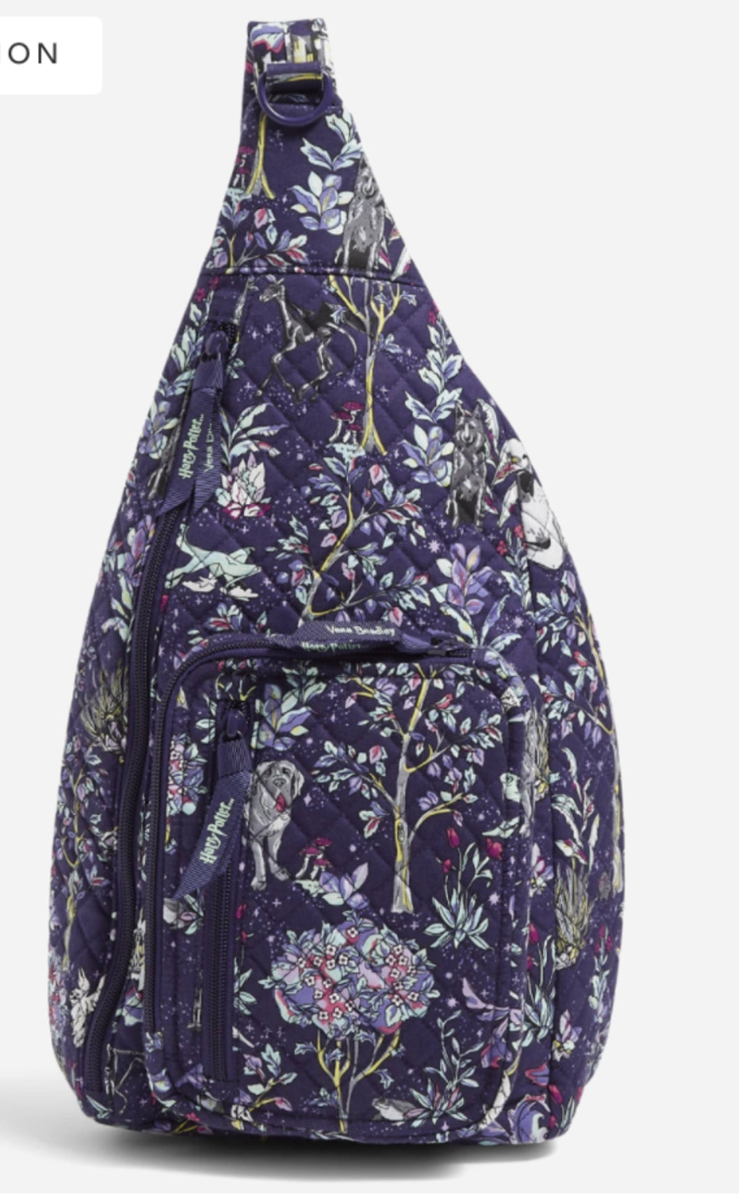 harry potter mini sling backpack Vera Bradley Harry Potter "Forbidden Forest" Mini Sling Backpack – Southern Connection