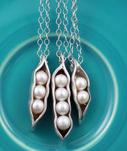Vintage Pearl ~ Peas in a Pod Necklace