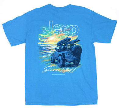 JEEP - BEACH SCENE T-SHIRT