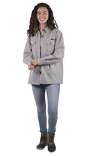 Simply Southern Sherpa Shacket Grey