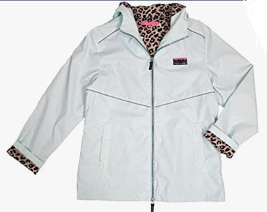 Simply Southern Rain Jacket Leopard