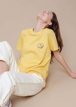 Ivory Ella Buff Yellow Bande Tee