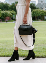 TWELVElittle LUXE DIAPER CLUTCH FOR DIAPER BAG IN BLACK CROC