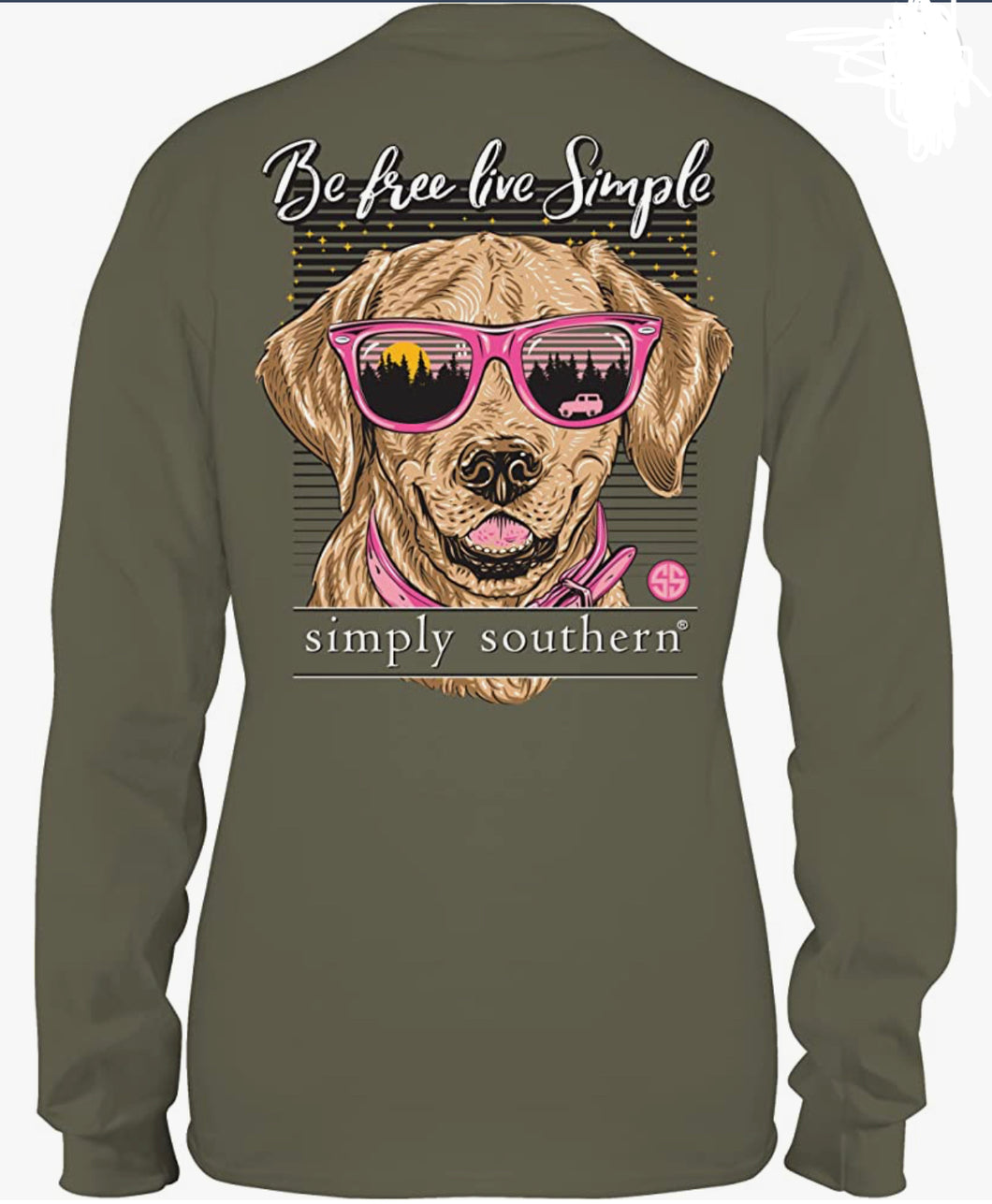 Simply Southern Be Free Live Simple Long Sleeve T-Shirt