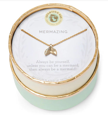 Spartina, Mermazing Mermaid Tail Necklace