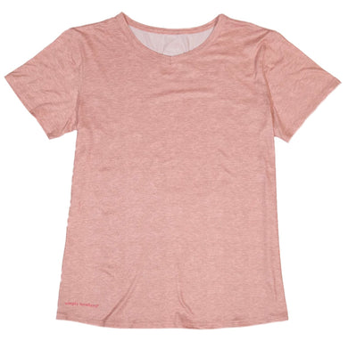 Simply Southern VNeck Tee Peach