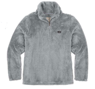 Simply Southern Y-Neck Pullover Dark Grey