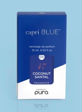 Capri Blue + Pura Diffuser Refill, Coconut Santal