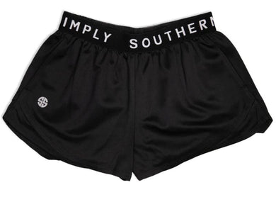 Youth Simply Southern Cheer Shorts Black