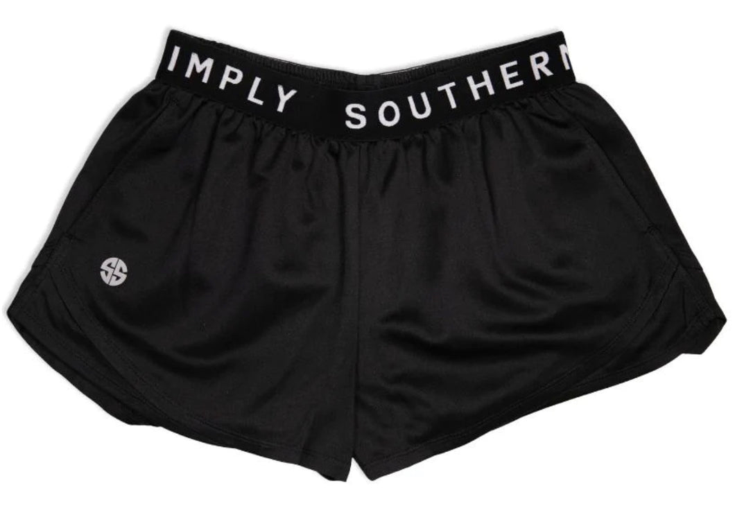 Youth Simply Southern Cheer Shorts Black