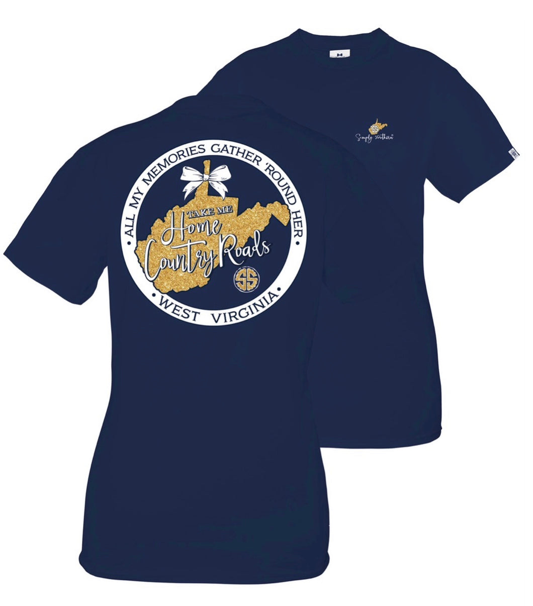 Simply Southern West Virginia Tee