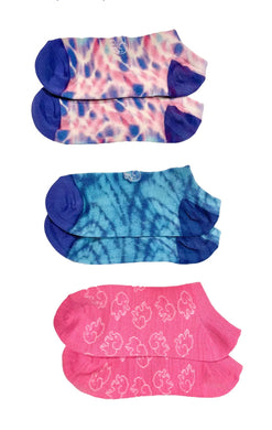 Ivory Ella Socks  Multi Tie Dye 3 Pack