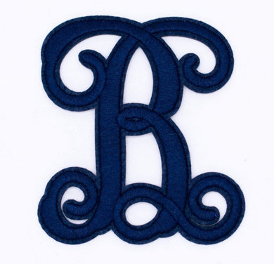 Iron-On Letter Navy