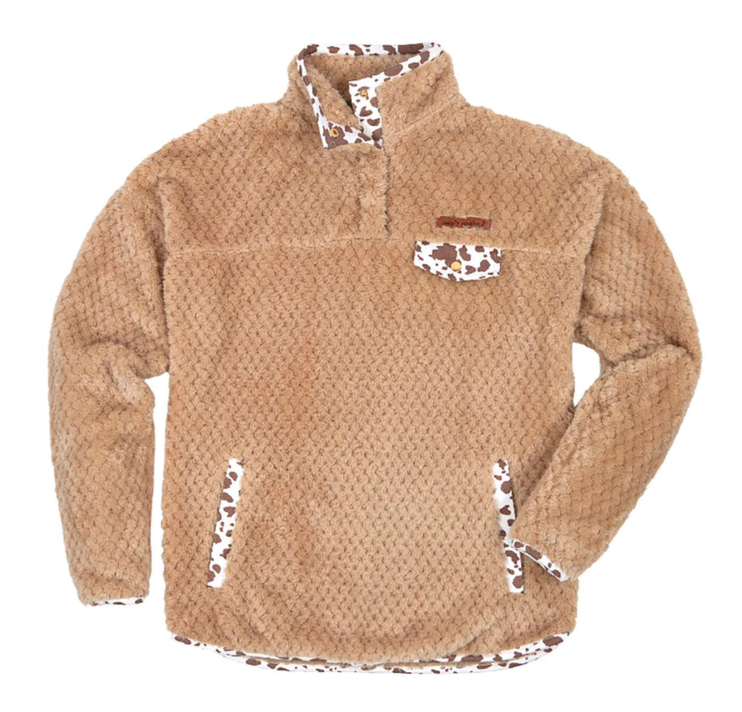 Simply Southern Soft Pullover Cow