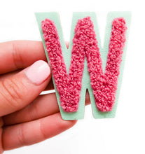 Chenille Letter Stickers (Removable)