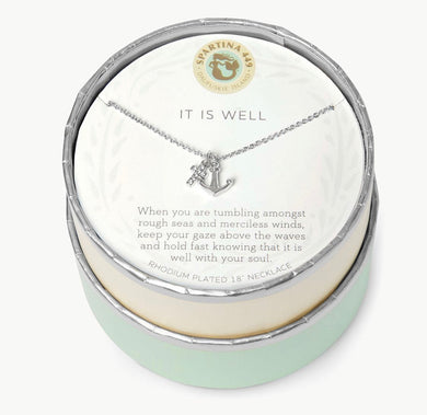 Spartina ~ It is Well Necklace