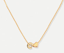 You are Loved Initial Necklace