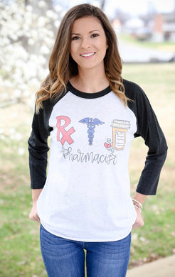 Pharmacist raglan T-shirt