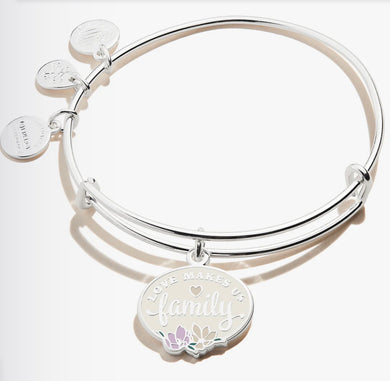 Alex and Ani Love Makes Us Family Bracelet