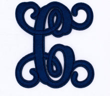 Iron-On Letter Navy