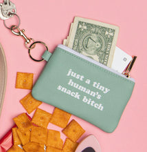 Human's Snack Keyring Zip Wallet