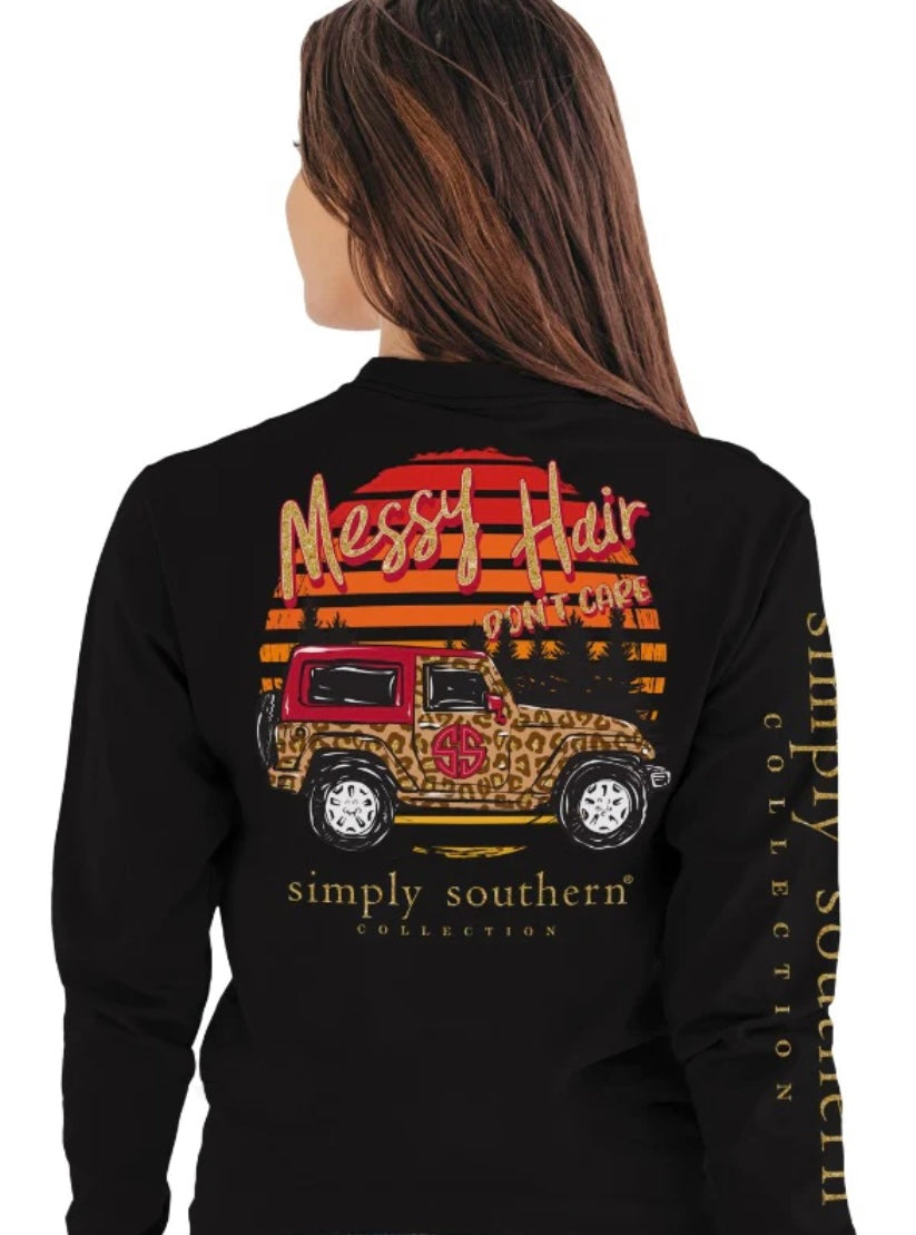 SIMPLY SOUTHERN MESSY HAIR JEEP