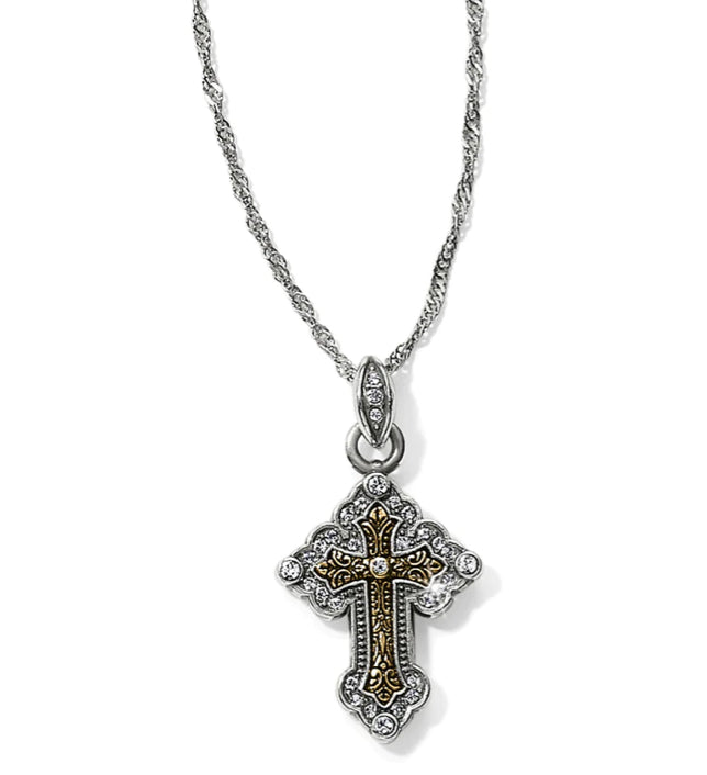 Brighton Statement Greek Cross Necklace