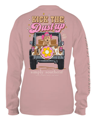 Simply Southern Kick Up the Dust Long Sleeve T-Shirt