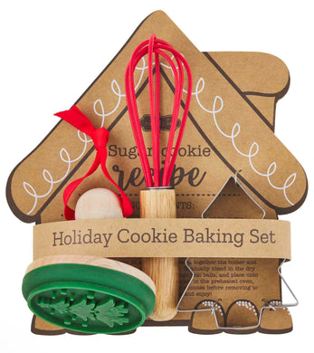 CHRISTMAS TREE COOKIE BAKING SET