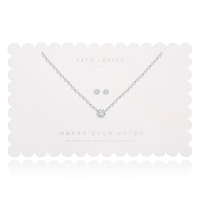 Katie Loxton ~ Happy Ever After Prong Crystal Set