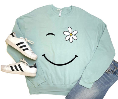 Flower Smile Sweatshirt