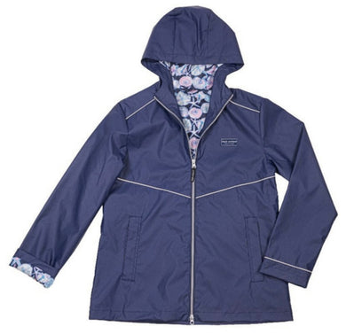 Simply Southern Rain Jacket Navy