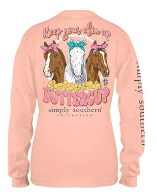 Simply Southern Keep Your Chin Up Horses