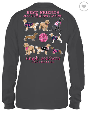 Simply Southern Best Friends Cone In All Shapes and Sizes