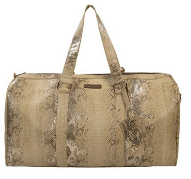 Simply Southern Gold Snakeskin Duffle