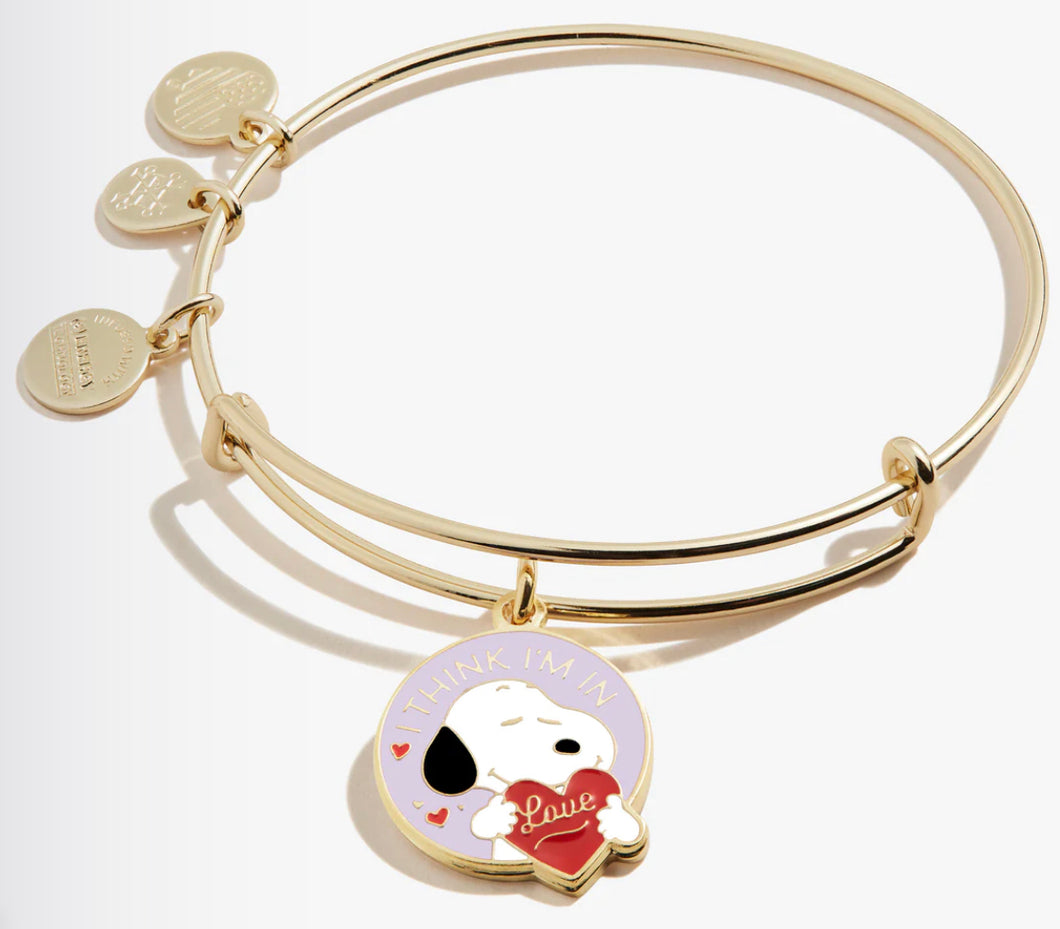 Alex and Ani Peanuts™ Snoopy in Love EWB