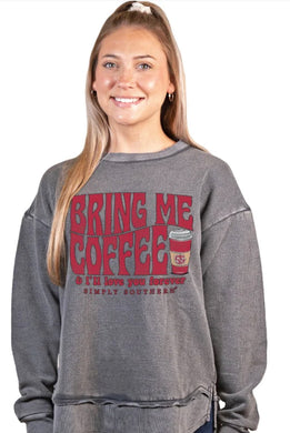 Simply Southern Bring Me Coffee Sweatshirt