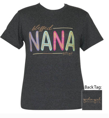 Girlie Girl Originals Blessed Nana T-Shirt