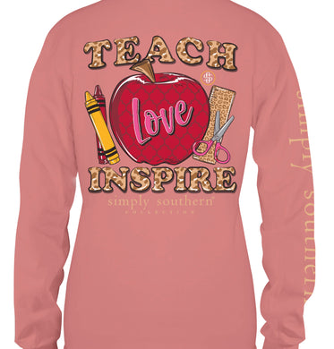 Simply Southern Teach Love Inspire Long Sleeve T-Shirt