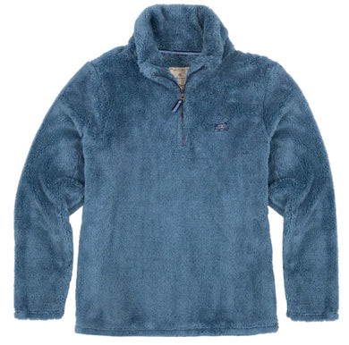 Simply Southern Y-Neck Pullover Cobalt