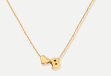 You are Loved Initial Necklace