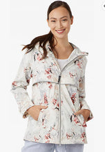 Charles River Apparel Women's New Englander Wind & Waterproof Rain Jacket Floral