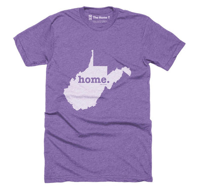 West Virginia ~ Home Tee Purple