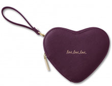 Katie Loxton Love Heart Shaped Pouch ~ Black