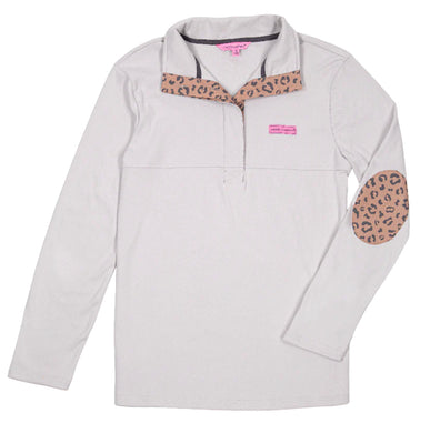 Simply Southern Long Sleeve Pullover Leopard